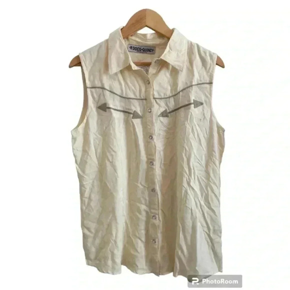 Rodeo Quincy Womens Rio Grande Button Up - Picture 1 of 7